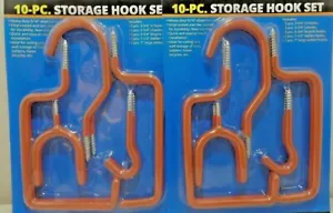 20pc. STORAGE HOOK SET TWO SETS - Picture 1 of 1