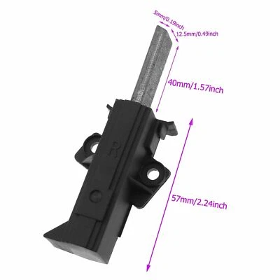 Whirlpool AWO/C7714 Washing Machine High Quality Motor Carbon Brushes Pair - Image 1 of 2