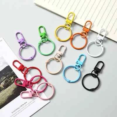 10/20/50 Stück farbige Schlüsselanhänger mit Ketten für DIY - Bild 1 von 4