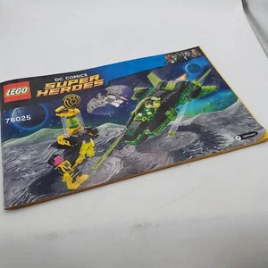 LEGO 76025 DC Comics Super Heroes Lanterna Verde solo libro manuale di istruzioni - Foto 1 di 4