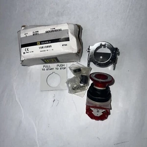 SQUARE D 9001-SKR9RH6K62 10610680 PUSH BUTTON RED - Picture 1 of 5