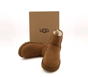 Brand New 100% Authentic UGG Classic Mini II Chestnut 1016222 Women's Soft Boots - Picture 1 of 2