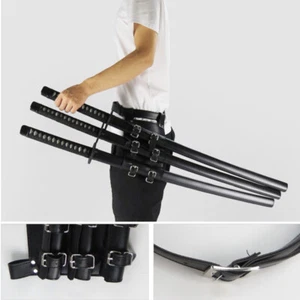 Medieval Cosplay Sword Frog Holster With Belt Rapier Scabbard Holder Belt NEW - Picture 1 of 16