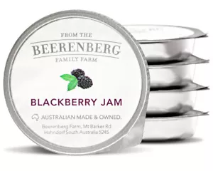 20 x Beerenberg Blackberry Jam 14g Cup | Bnb Supplies - Bild 1 von 2