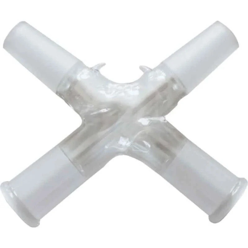 ABGIL Borosilicate Glass Adapter, Four-Way Connecting - Image 1 of 3