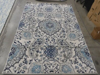 Alfombra Mancha Trasera CREMA/GRIS 5'-1" X 7'-6", Precio Reducido 1172608545 MAD600C-5 Foto 1 de 4