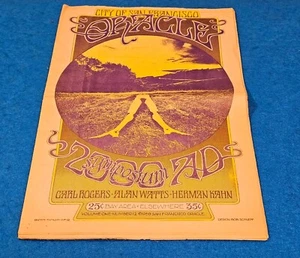 ORACLE # 12 -VOL. 1 (FEBRUARY1968)  SAN FRANCISCO-SYMPOSIUM 2000 AD & THE FALL - Foto 1 di 3