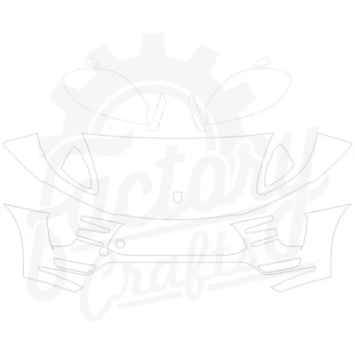 Stone Guard Protection Film Clear Bra PPF For Porsche Macan 15-18 FBHLK - Image 1 of 4