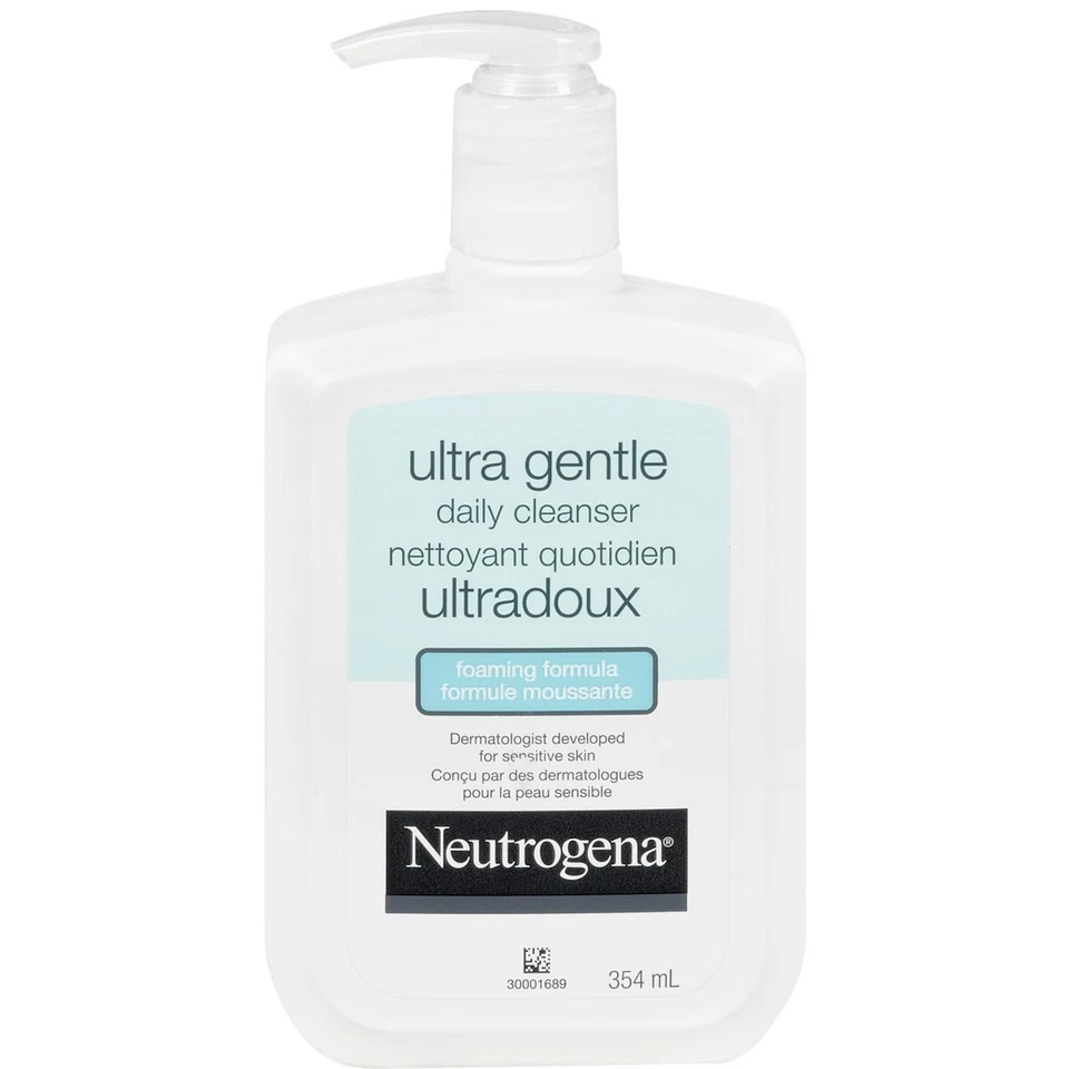 Neutrogena Limpiador Diario Ultra Suave Fórmula Espumosa Piel Sensible 354 ml NUEVO Foto 1 de 1