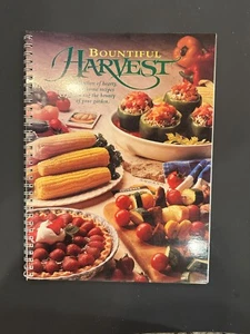 1994 Spiral Bound Bountiful Harvest Cookbook Recipes - Bild 1 von 10