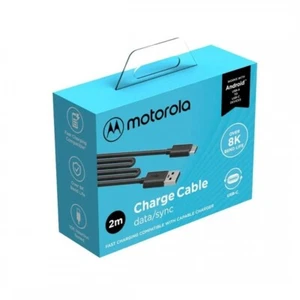 Cable Motorola USB Tipo C carga rapida 3A Motorola type c data cable - Imagen 1 de 3
