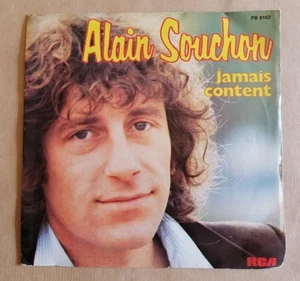 ALAIN SOUCHON: Nie zufrieden / La P'tite Bill 7" 45T 1977 Voulzy RCA PB 8163 - Bild 1 von 2