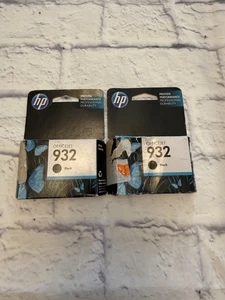 Juego de 2 cartuchos de tinta negros originales HP 932 OfficeJet CADUCADOS abril 2015 - Imagen 1 de 5