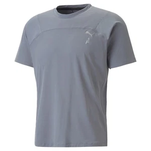PUMA Seasons Trail Running Crew Neck Short Sleeve T-Shirt Mens Grey Casual Tops - Bild 1 von 2