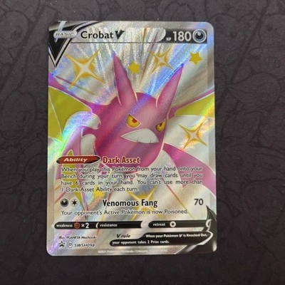 Crobat V SWSH098 SWSH: Sword & Shield Promo Cards Holo - Image 1 of 2