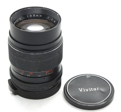 Vivitar 2.8/135 lens 135 mm F2.8 T-Mount Made in Japan - Image 1 of 4