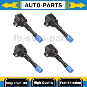 Delphi Ignition Coil Front 4x For Honda Civic 1.3L 2003-2005 - Picture 1 of 10