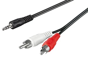 Audio-Video-Kabel 3,0 m ; AVK 118-0300 Q 3.0m SB - Bild 1 von 1
