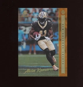 Alvin Kamara 2022 Panini Luminance #49 Gold SP #01/50 New Orleans Saints - Imagen 1 de 2