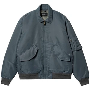 Carhartt WIP Olten Bomber Jacket -Ore/Smoke Green - Small - RRP £240 - Picture 1 of 11