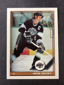 1991-92 O-Pee-Chee #321 Wayne Gretzky Los Angeles Kings NR-MINT - Picture 1 of 2