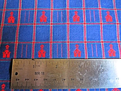 Casa escolar tejida de una habitación con campanario 100 % algodón 54 x41,5" Foto 1 de 2