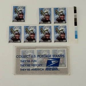 Eddie Rickenbacker SCOTT 2998 60 CENT - 2 Plate Blocks of 6 (12) plus 1 - MNH - Picture 1 of 4