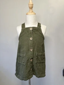 Corduroy overall dress With Pockets - Picture 1 of 3