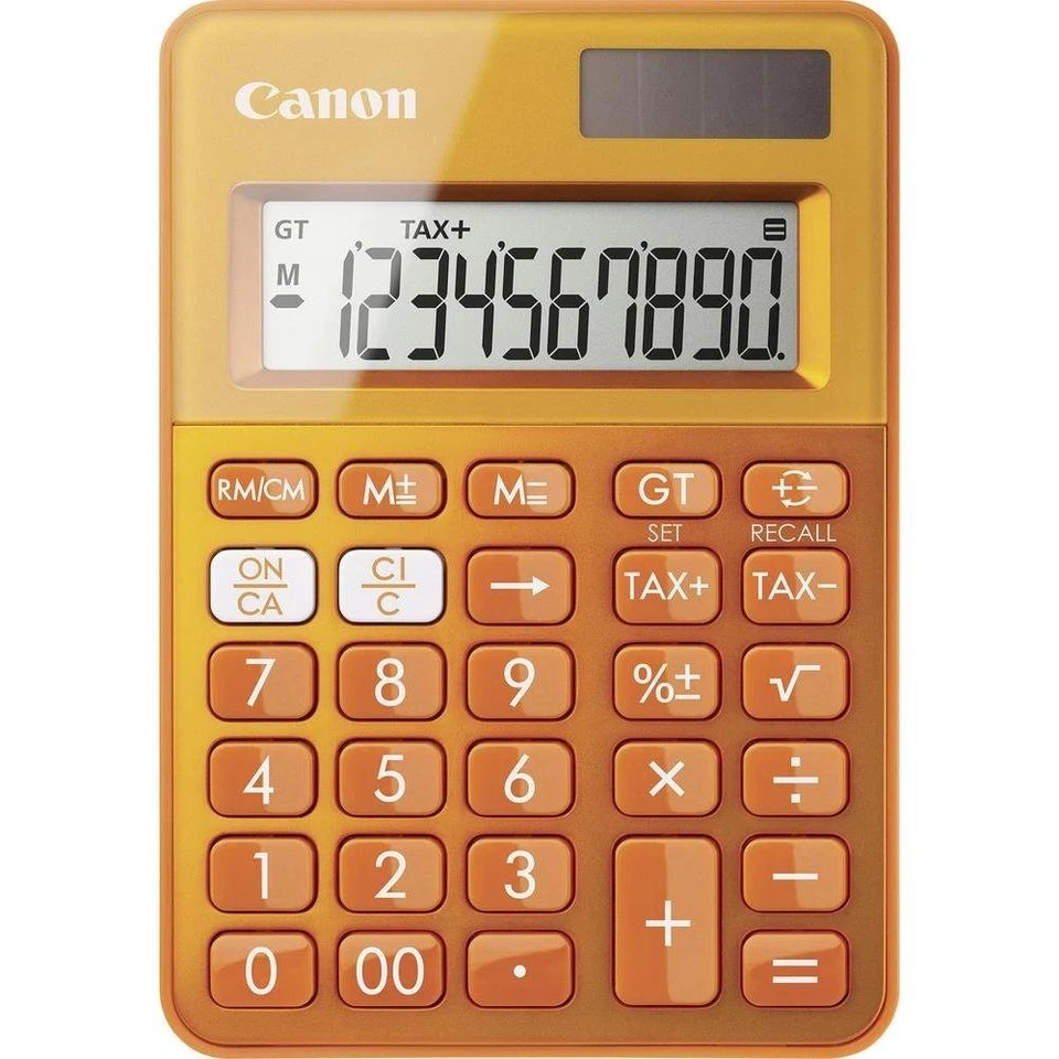 Canon LS-100K Professional / Desk Display Calculator, Battery, Solar Energy Driv - Image 1 of 1
