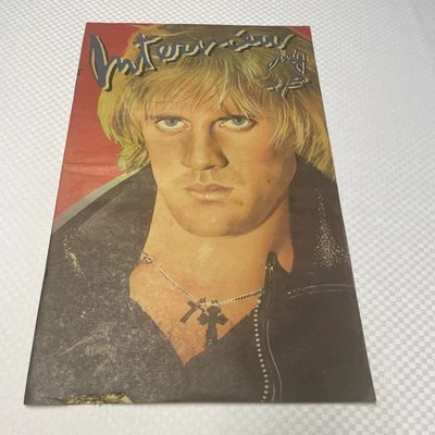 Interview Magazine July 1980 Alexander Godunov Andy Warhol Boz Scaggs Adolfo - Image 1 of 4