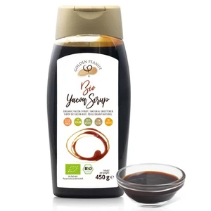 Bio Yacon Sirup 450 g natürliche Süße ohne Zusätze vegan Syrup mit Karamellnote - Bild 1 von 6