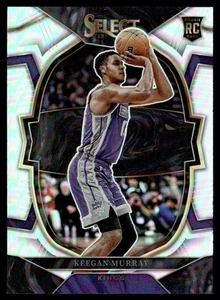 2022-23 PANINI SELECT PLATA PRIZM KEEGAN MURRAY RC SACRAMENTO KINGS #81 - Imagen 1 de 2