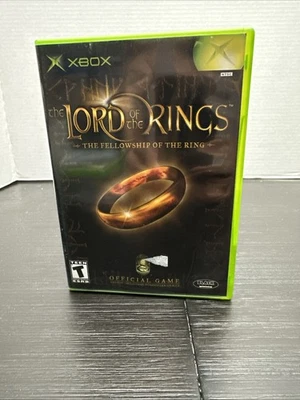 Lord of the Rings Fellowship of the Ring Xbox CIB Complete w/ Card, Manual & Reg - Image 1 of 4