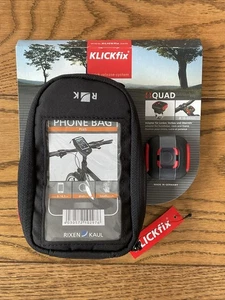 RIXEN KAUL KLICKfix Bike Phone Bag Plus M - Includes Quad Mount - Picture 1 of 4