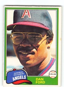 Dan Ford 1981 Angels Baseball Card - Picture 1 of 2