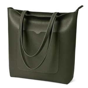 KALIDI Tote Bag Women Large Shoulder Vegan Leather Purse for 17'' Laptop Casu... - Picture 1 of 9