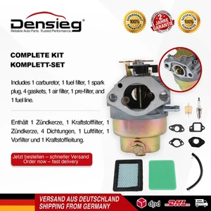Kit de carburador y filtro de aire Densieg para motor Honda GCV135 GCV160 incl. juego de juntas - Imagen 1 de 6