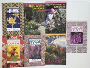 Brooklyn Botanic Garden Set (7) 90er Guides Gartenarbeit Blumen Zwiebeln Rosen Einjährig - Bild 1 von 4