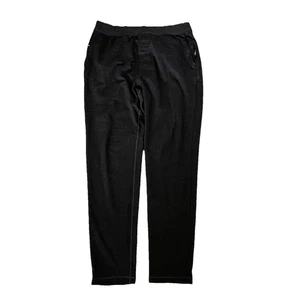 Vuori Pants Mens Large Black Coronado Dream Knit Gym Run Jogger Sweatpants - Picture 1 of 4