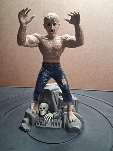Modellino vintage Aurora The Wolfman kit costruito e dipinto scala 1/8 T67 - Foto 1 di 14