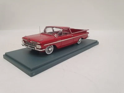1/43 VERY RARE CHEVROLET EL CAMINO PICK UP 1959 NEO AMERICAN EXCELLENCE 44850 - Image 1 of 4