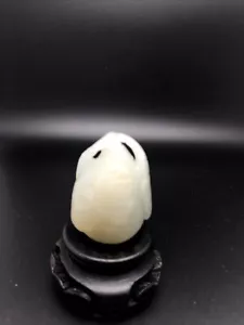 Antique Chinese White Hetian Jade Carved Melon butterfly和田籽料 福瓜 - Picture 1 of 8