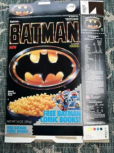 *NUEVO* 1989 Ralston Batman caja de cereales GRATIS Batman promoción de cómics - Imagen 1 de 9