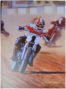 Scott Jacobs, Scott Parker on Canvas Lithograph 30" by 22" Signed #312 of 675 - Picture 1 of 6