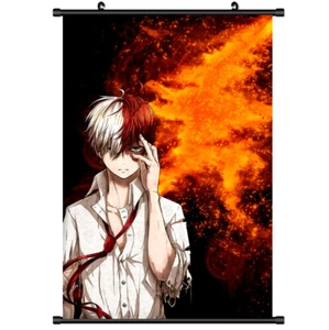 Anime Boku no Hero Academia TODOROKI SHOTO Pared Póster Desplazamiento Cosplay 3206 - Imagen 1 de 4
