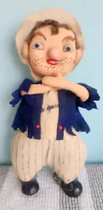 *RARE Vtg 1940's NY Brooklyn Dodgers Bum Mascot Baseball Doll Made in Japan! - Picture 1 of 14