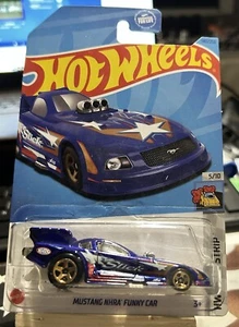 2023 Hot Wheels - #140 Mustang NHRA Funny Car BLUE - Picture 1 of 2