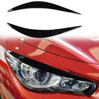 Glossy Black Headlight Eyebrow for Infiniti Q50 Easy and Effective Upgrade