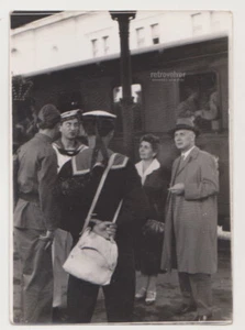 A Train Station Farewell: Sailors, Soldiers, and Stories Left Unspoken Snapshot - Picture 1 of 7
