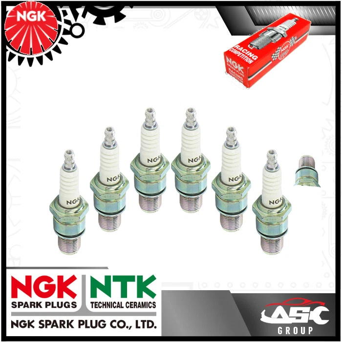 6x Nuovo Ngk Candele Accensione Corsa - Parte N° B11EGP Azione N° 2191 6pk - Image 1 of 1